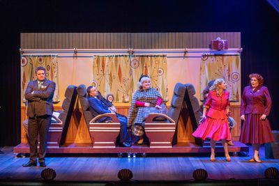 Irving Berlin's White Christmas production photo