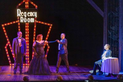 Irving Berlin's White Christmas production photo