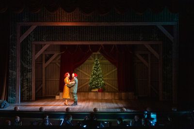 Irving Berlin's White Christmas production photo