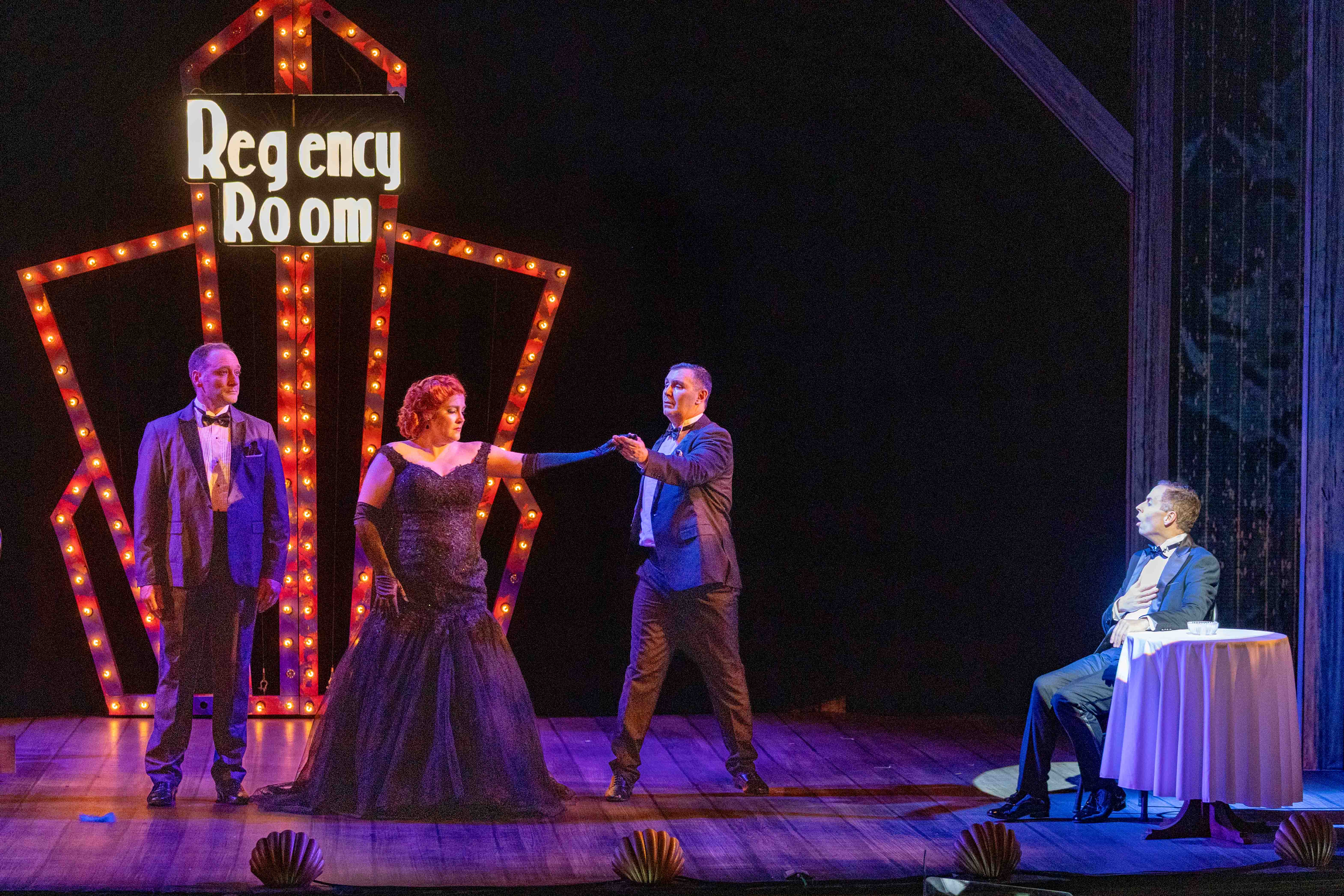 Irving Berlin's White Christmas production photo